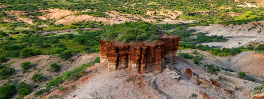 Olduvai Gorge.